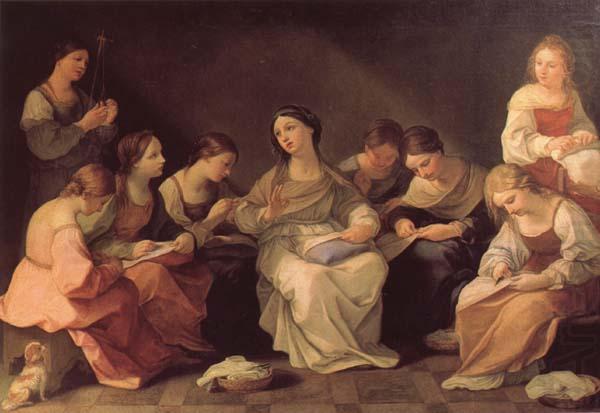 Guido Reni The Girlhood of the Virgin Mary oil painting picture